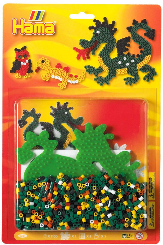 Hama Midi Dragon Mix Pack - Blister Large Hama Midi Dragon Mix Pack - Blister Large