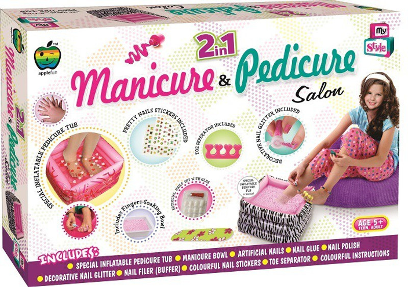Apple Fun 2 In 1 Manicure & Pedicure Salon Apple Fun 2 In 1 Manicure & Pedicure Salon