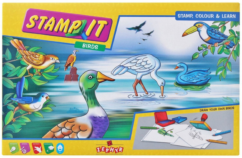 Zephyr STAMP IT BIRDS Zephyr STAMP IT BIRDS