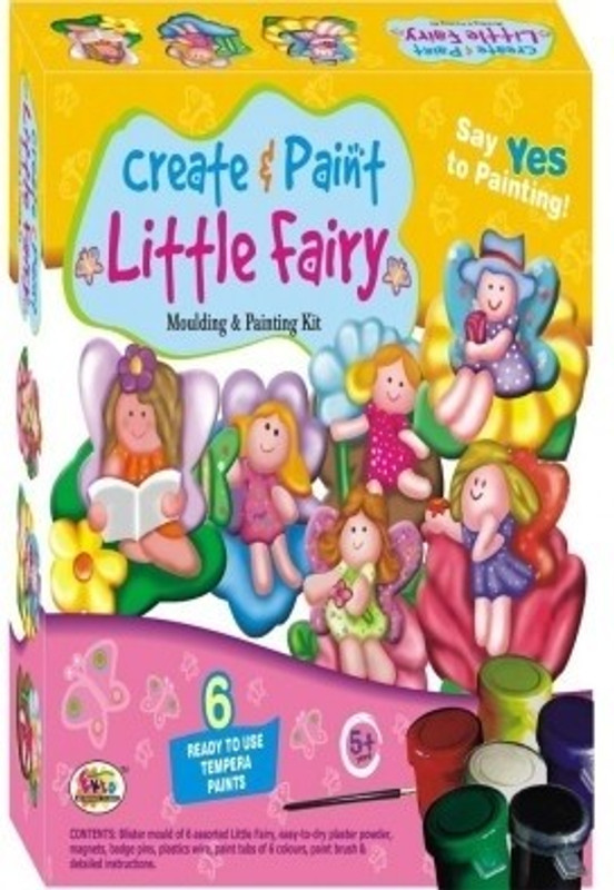 Ekta Toys Ekta Create & Paint Little Fairy Ekta Toys Ekta Create & Paint Little Fairy