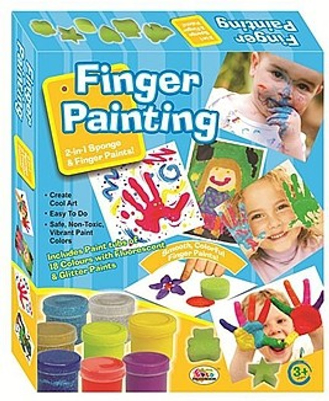 Ekta finger painting art Ekta finger painting art