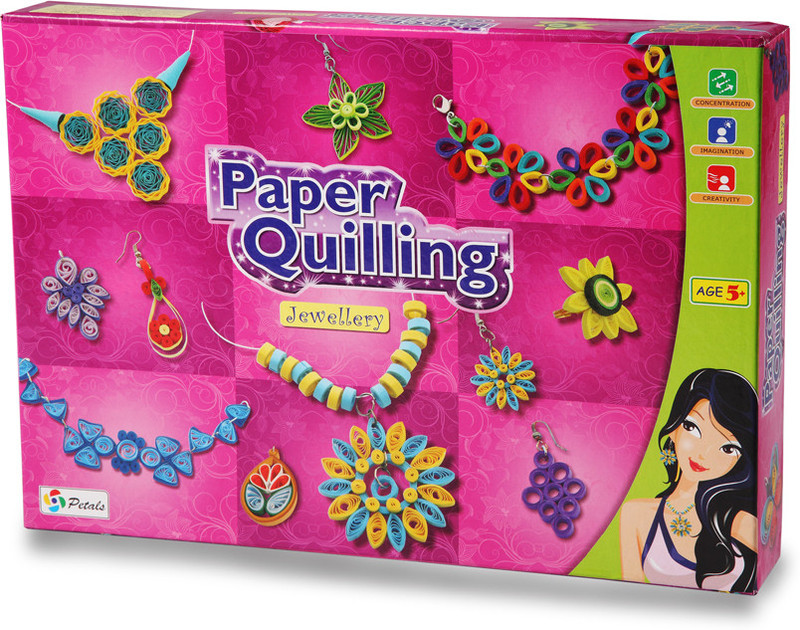Petals Paper Quilling - Jewellery Senior Petals Paper Quilling - Jewellery Senior