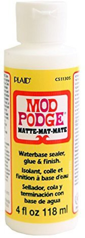 Plaid Inc Mod Podge Cs11305 4-Ounce, Matte Plaid Inc Mod Podge Cs11305 4-Ounce, Matte
