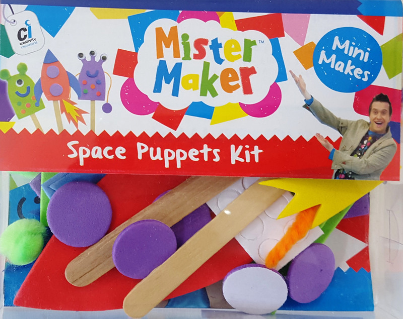 Mister Maker Space Puppet Kit Mister Maker Space Puppet Kit