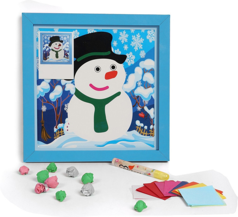 Babyoodles Snowman Diy 3D Paper Craft Wall Hanging Babyoodles Snowman Diy 3D Paper Craft Wall Hanging