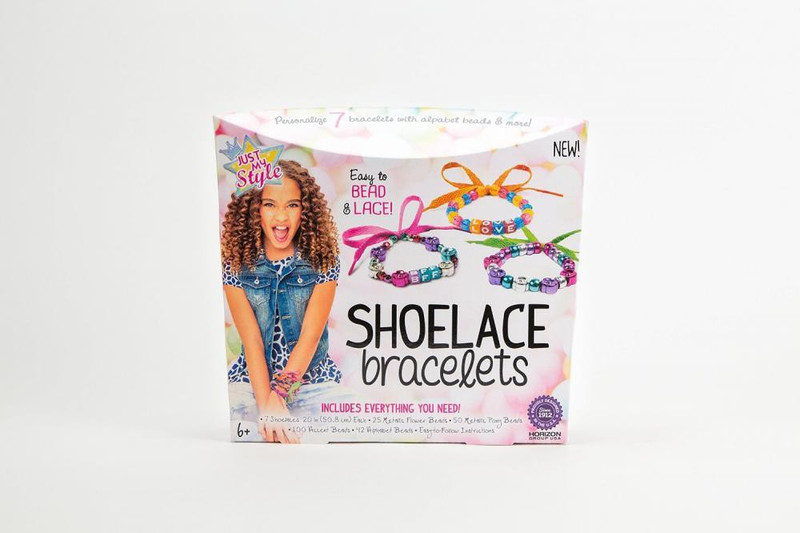 Just My Style Shoelace Bracelets Art and Craft Maroon Just My Style Shoelace Bracelets Art and Craft Maroon