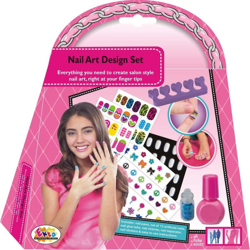 Ekta Toys Nail Art Design Set Lowest Price in Online , India- Reviews,  Features, Specification, Cheapest Cost Buy in INR Online.