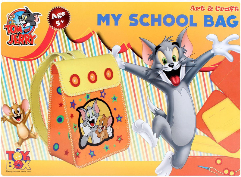 Toysbox my school bag tom and jerry Toysbox my school bag tom and jerry