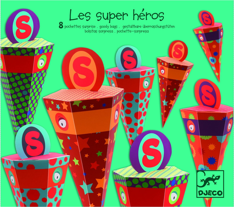 Djeco Surprise Pocket - Super Heroes Djeco Surprise Pocket - Super Heroes