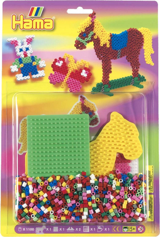 Hama Midi Horse Mix Pack - Blister Large Hama Midi Horse Mix Pack - Blister Large