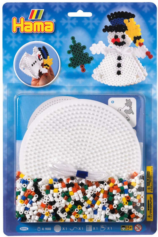 Hama Midi Round Pegboard Pack - Blister Large Hama Midi Round Pegboard Pack - Blister Large