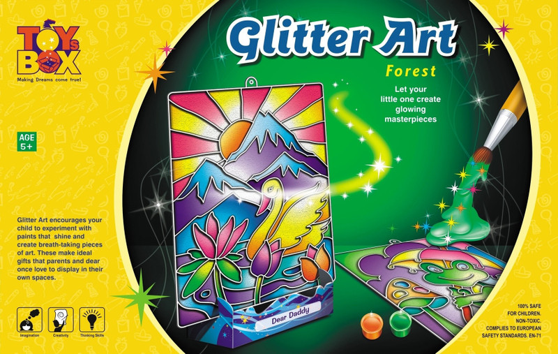 Toysbox Glitter Art - Forest Toysbox Glitter Art - Forest