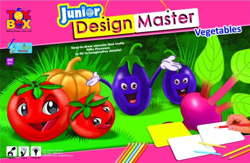 Toysbox Design Master Junior Vegetables Toysbox Design Master Junior Vegetables