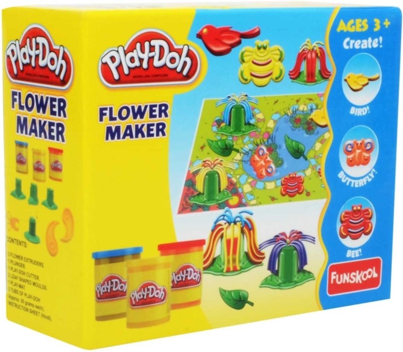 Funskool Play-Doh Flower Maker