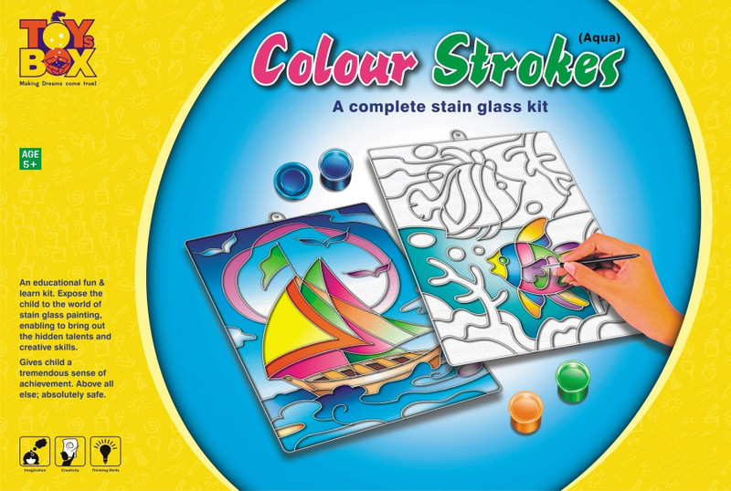 Toysbox Colour Strokes - Aqua Toysbox Colour Strokes - Aqua