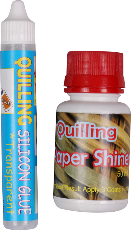 Twisha Quilling Paper Shiner And Silicon Glue Twisha Quilling Paper Shiner And Silicon Glue