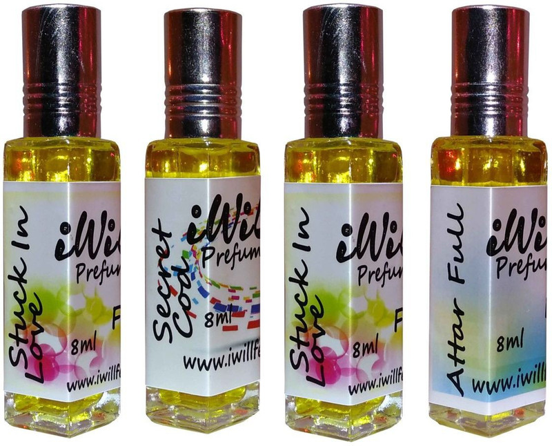 iwill Premium Stuck In Love, Secret Cod, Stuck In Love, Walk In Sky Non Alcoholic Fancy Perfume 32 ml Pack Floral Attar(Fruity)