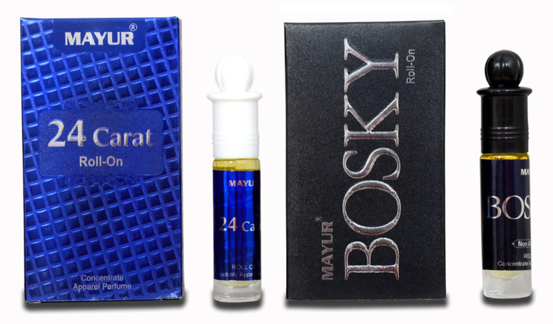 Mayur 24 Carat & Bosky Floral Attar(Citrus)