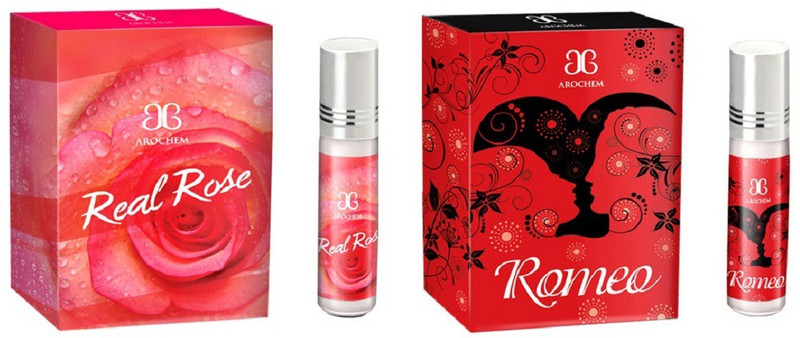 Arochem Real rose Romeo Combo Floral Attar(Amber)