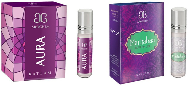 Arochem Marhabaa Aura Combo Floral Attar(Musk)