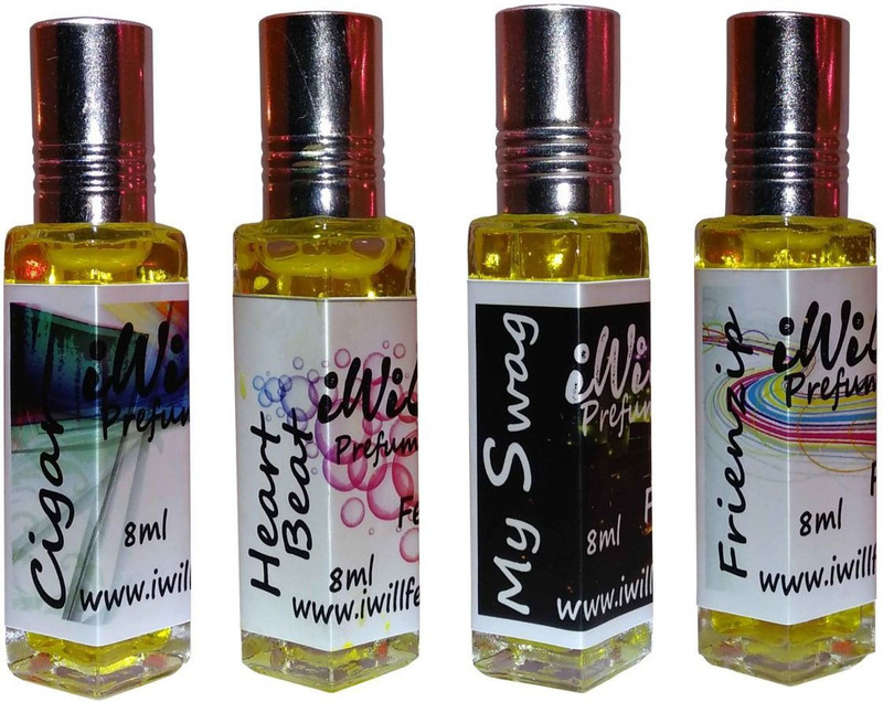iwill Premium Heart Beat, Friendzip, My Swag, Cigar Non Alcoholic Fancy Perfume 32 ml Pack Floral Attar(Musk Arabia)