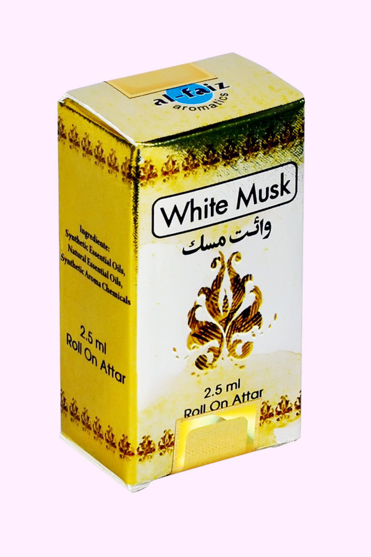 Al-Faiz White Musk Herbal Attar(Musk)