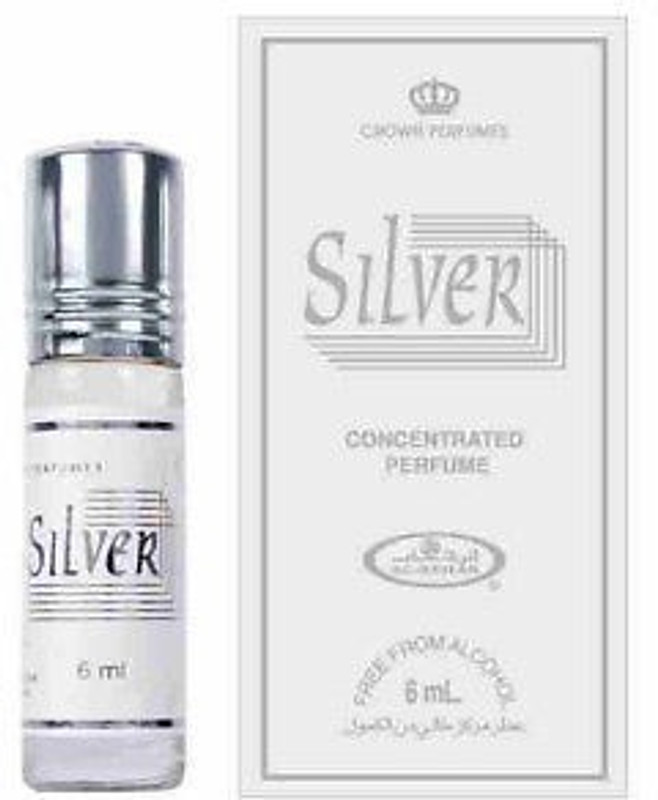 Al-Rehab Silver Floral Attar(Woody)