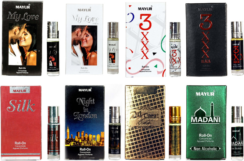 Mayur Fragrance Lover Attar gift set(8pcsl) Floral Attar(Citrus)