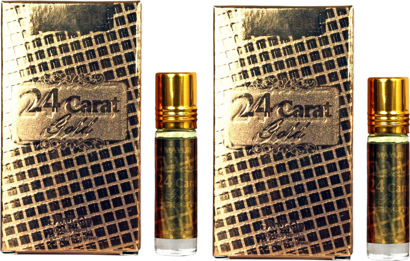 Mayur 24 Gold Roll On (Pack Of 2) Floral Attar(Gold Musk)