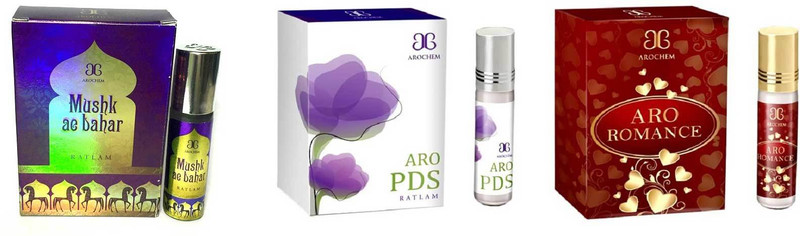 Arochem Aro PDS Aro romance Mushk Ae Bahar Combo Floral Attar(Rose)