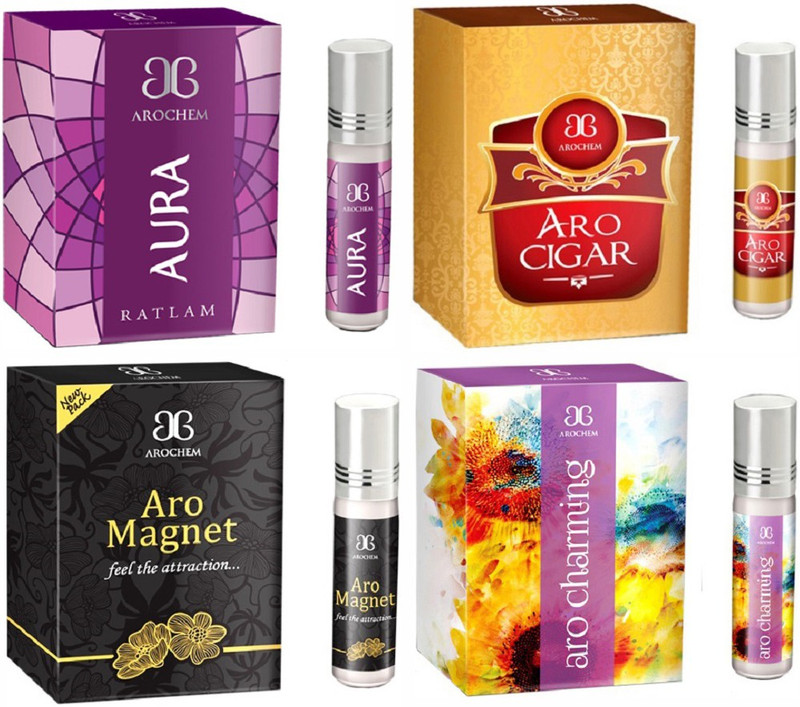 Arochem Aro Charming Aro Cigar Aro magnet Aura Combo Floral Attar(Floral)