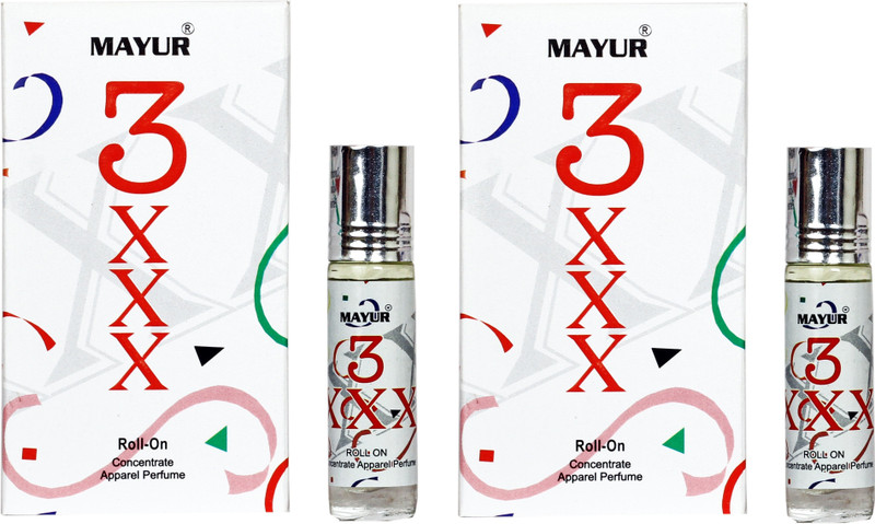 Mayur 3xxx Roll On(Pack Of 2) Floral Attar(Gold Musk)