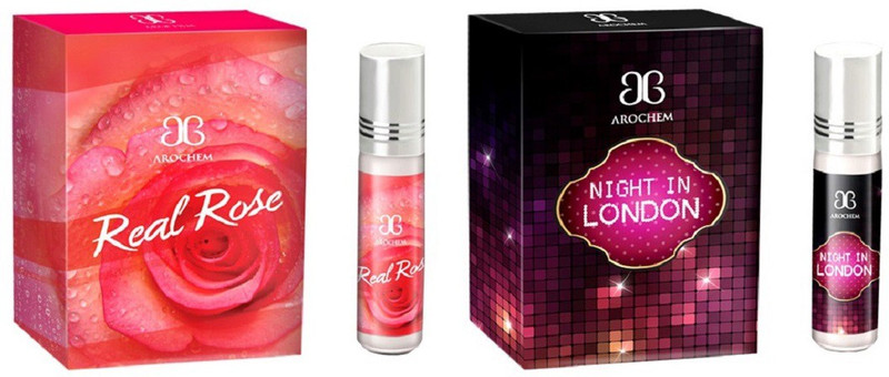 Arochem Night in london Real rose Combo Floral Attar(Rose) RS.225 (71.00% Off) - Flipkart