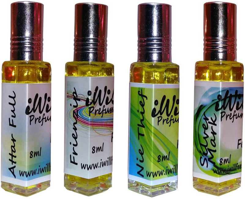 iwill Premium Friendzip, Nie Thief, Silver Mark, Attarfull Non Alcoholic Fancy Perfume 32 ml Pack Floral Attar(Musk Arabia)