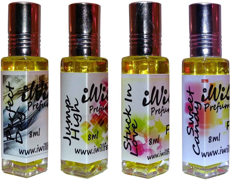 iwill Premium Perfect Day, Jump High, Stuck In Love, Sweet Candy Non Alcoholic Fancy Perfume 32 ml Pack Floral Attar(Musk Arabia)