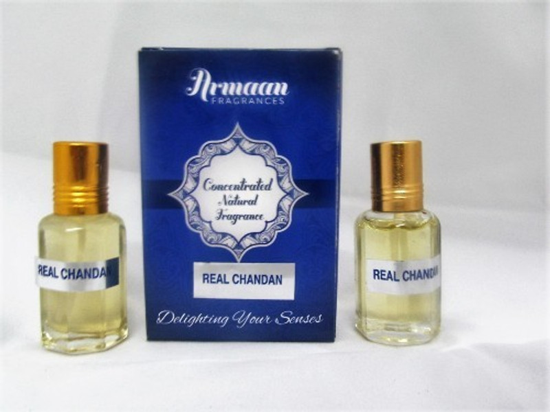 Armaan Real Chandan ( Two Pcs Set) Natural Fragrance Floral Attar(Sandalwood) Armaan Real Chandan ( Two Pcs Set) Natural Fragrance Floral Attar(Sandalwood)