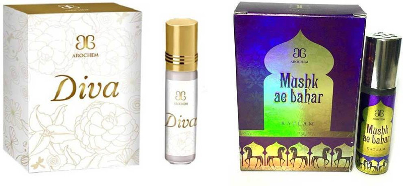 Arochem Diva Mushk Ae Bahar Combo Floral Attar(Floral)