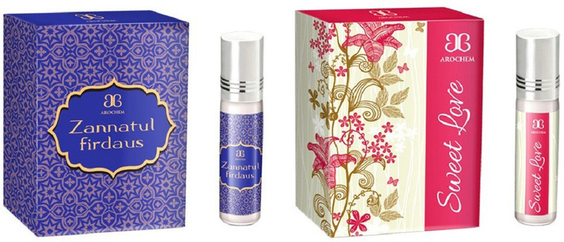 Arochem Sweet love Zannatul firdaus Combo Floral Attar(Musk) RS.225 (71.00% Off) - Flipkart