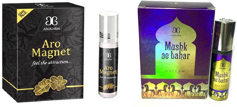 Arochem Aro Magnet Mushk Ae Bahar Combo Floral Attar(Floral)