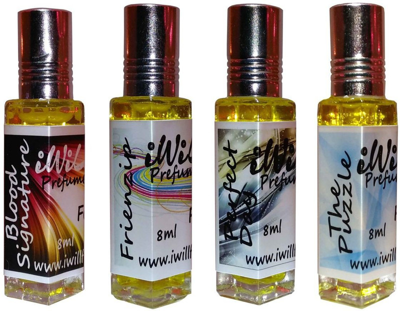 iwill Premium Blood Signature, Friendzip, Perfect Day, The Puzzle Non Alcoholic Fancy Perfume 32 ml Pack Floral Attar(Musk Arabia)