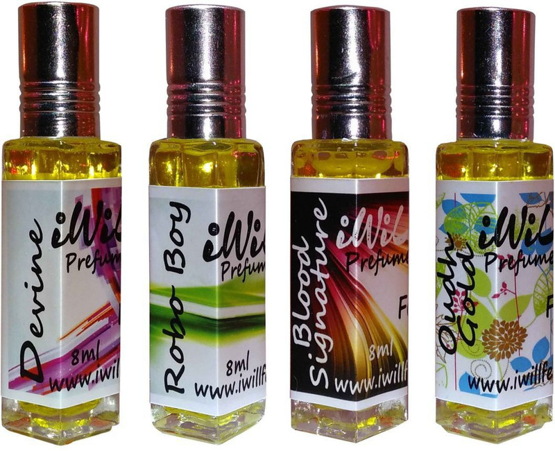 iwill Premium Devine, Robo Boy, Blood Signature, Oudh Gold Non Alcoholic Fancy Perfume 32 ml Pack Floral Attar(Gold Musk)