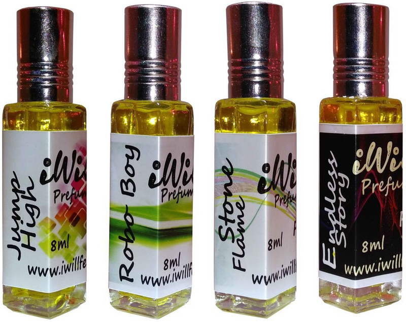 iwill Premium Robo Boy, Stone Flame, Endless Story, Jump High Non Alcoholic Fancy Perfume 32 ml Pack Floral Attar(Musk Arabia)