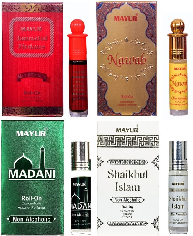 Mayur Islamic Fragrance Gift Set Floral Attar(Islamic Bakhur)