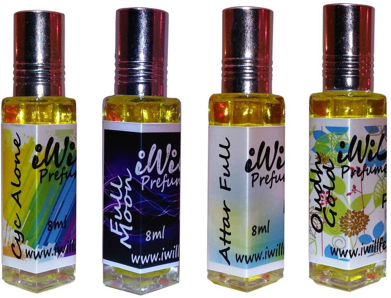 iwill Premium Cyc Alone, Full Moon, Attarfull, Oudh Gold Non Alcoholic Fancy Perfume 32 ml Pack Floral Attar(Musk Arabia)
