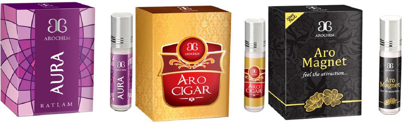 Arochem Aro Cigar Aro Magnet Aura Combo Floral Attar(Floral)