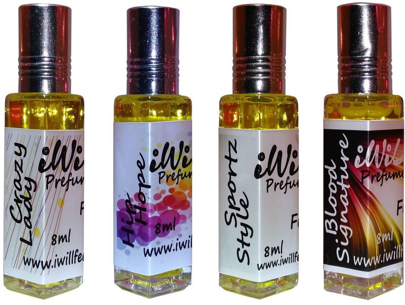 iwill Premium Crazy Lady, Hip Hope, Sportz Style, Sportz Style Non Alcoholic Fancy Perfume 32 ml Pack Floral Attar(Woody)