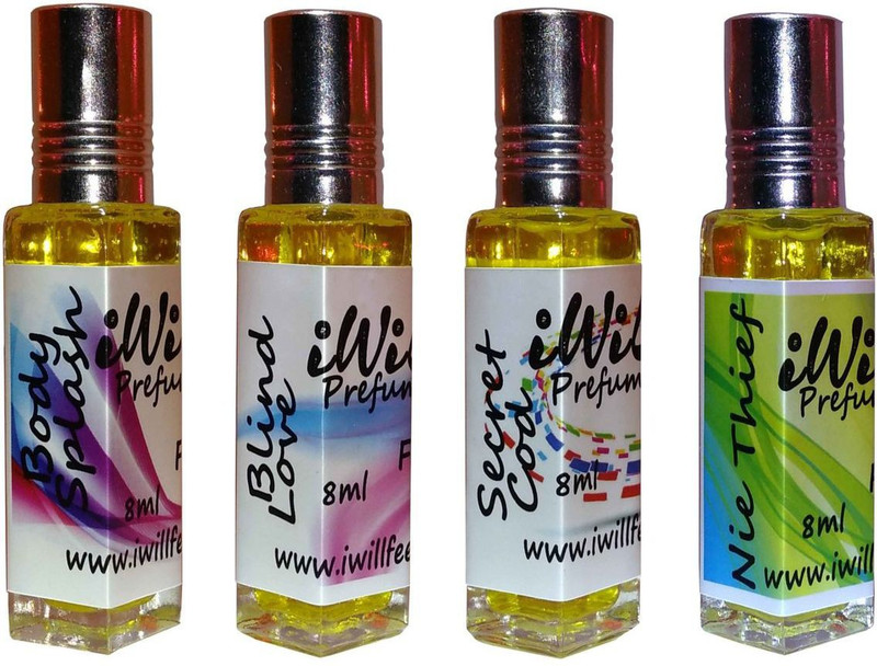iwill Premium Body Splash, Secret Cod, Blind Love, Nie Thief Non Alcoholic Fancy Perfume 32 ml Pack Floral Attar(Musk Arabia)
