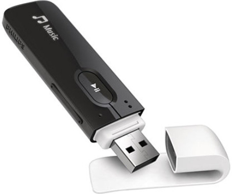 PHILIPS Mix 4 GB 4 GB MP3 Player(White/Blanco, 0.98 Display)
