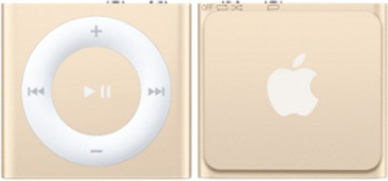 Apple iPod iPod shuffle -(MKM92HN/A) 2 GB(Gold, 0 Display)