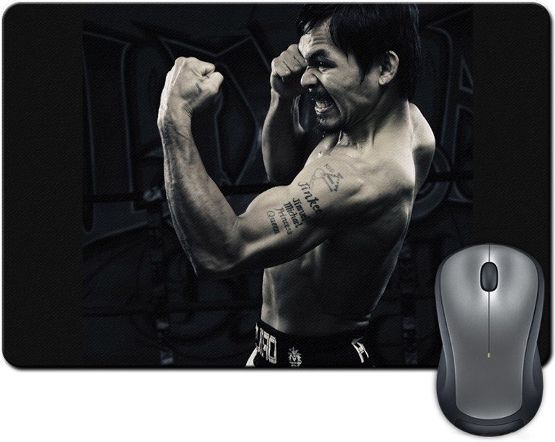 Rangeele Inkers Tough Boxer Mousepad(Multicolor) Rangeele Inkers Tough Boxer Mousepad(Multicolor)